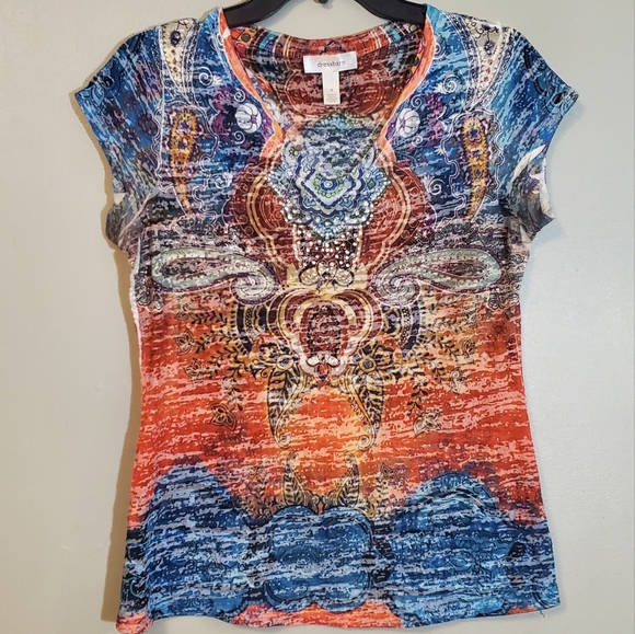 Dress Barn Top Size M - Picture 2 of 5